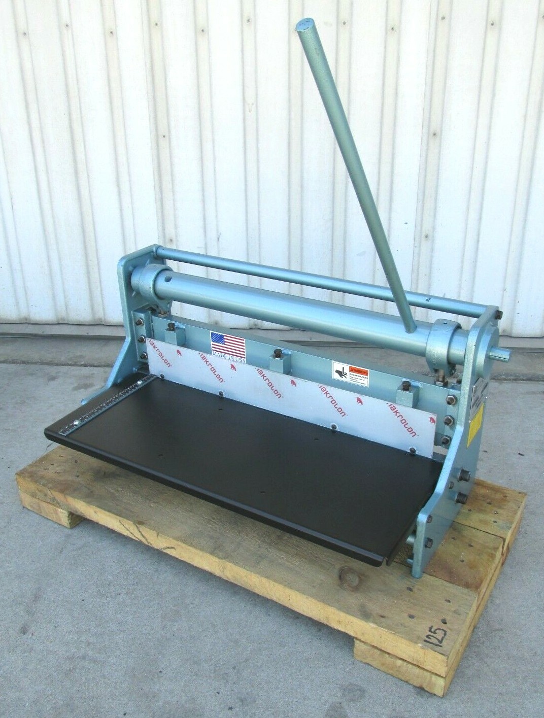 NEW! ROPER WHITNEY 25″ x 18ga BENCHTOP SHEET METAL SHEAR – #125