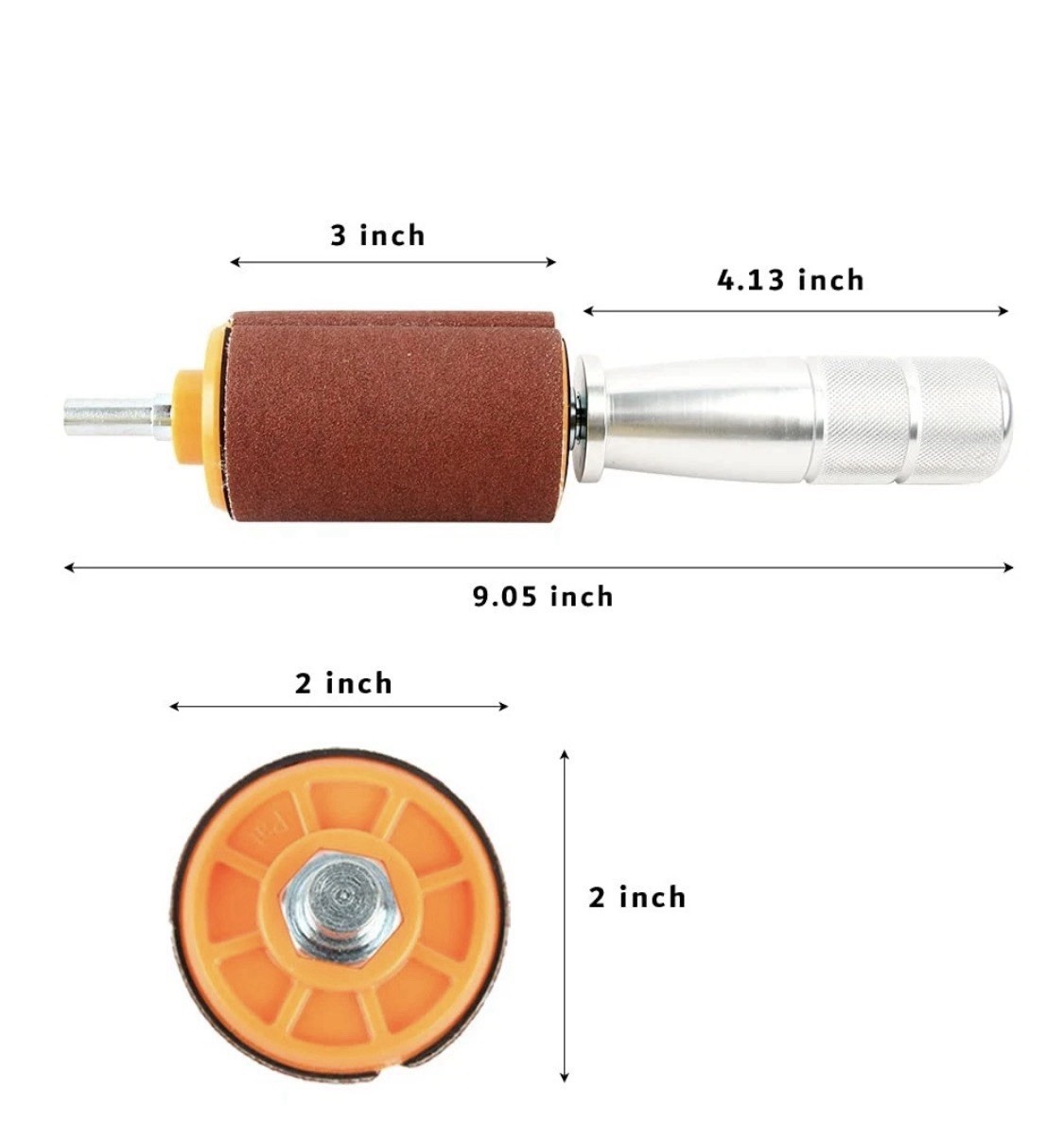 O’SKOOL Hand-Held Sanding Drum for Drill Presses and Power Drills