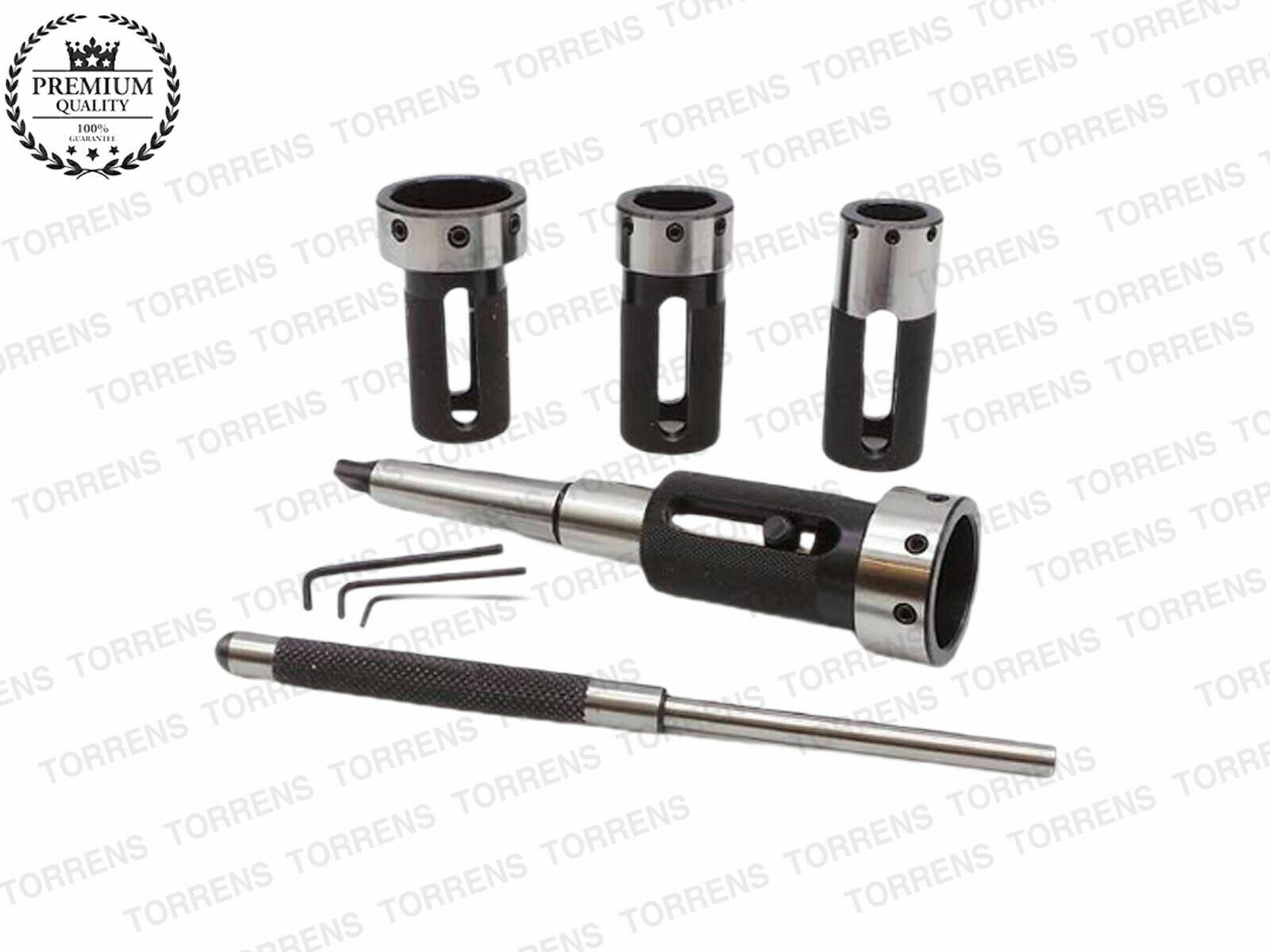Lathe Tailstock Die Holder Set Of 4 Floating Type MT3 SHANK Holds Metric Die 3MT