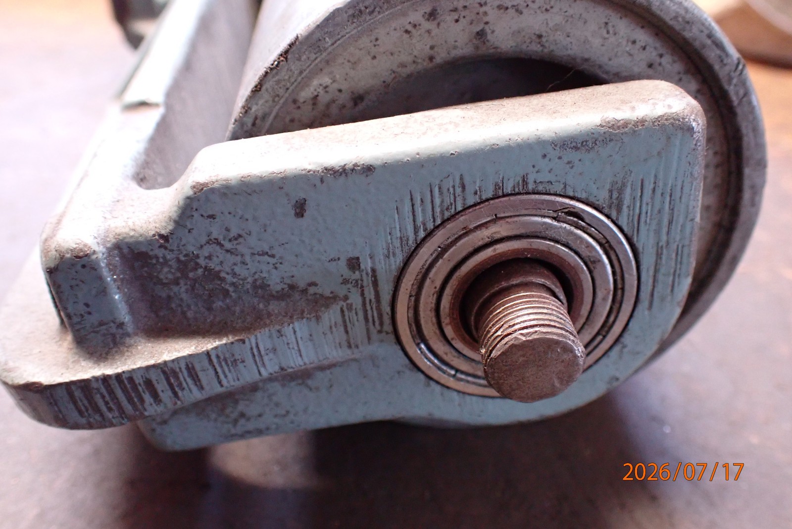 OEM USA DELTA ROCKWELL UPPER IDLER DRUM ASSEMBLY FOR 6X48 BELT SANDER FOR PARTS