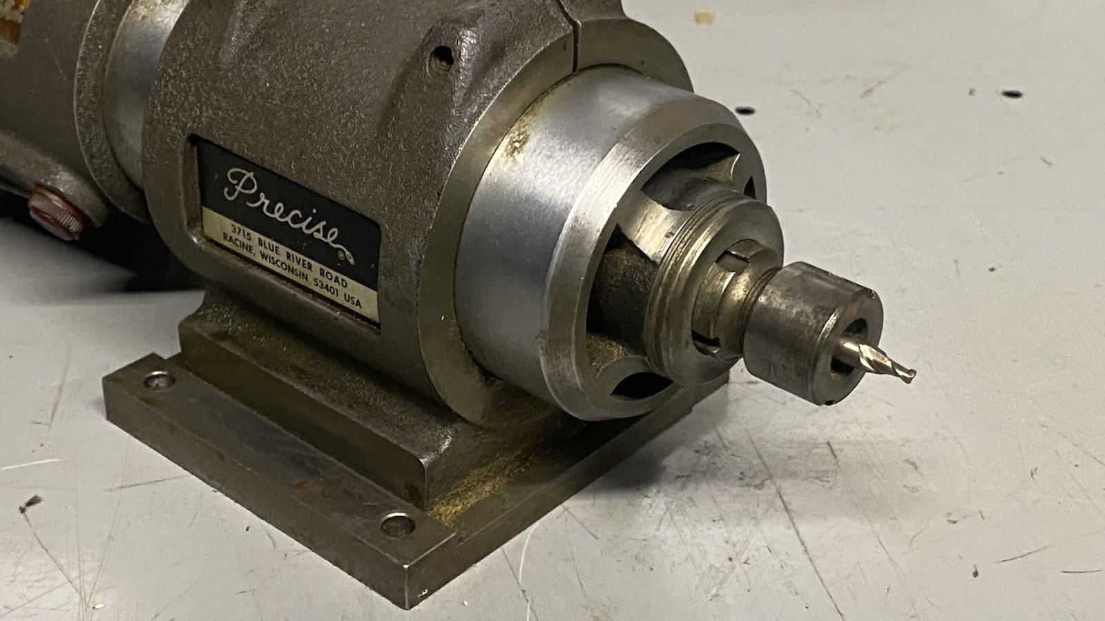 Precise Super 65 Lathe Tool Post Grinder Motor 1/2 Hp 45,000 RPM Made In USA