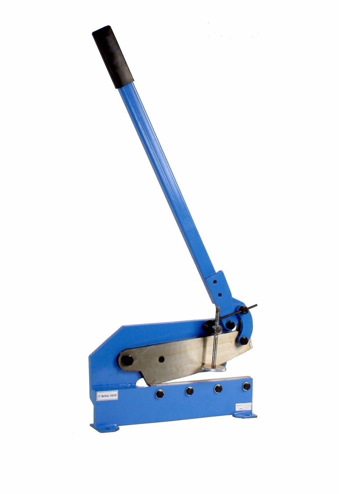 Erie Tools 12″ Benchtop Manual Plate Shear Slices Sheet Metal, Plate, and Rebar