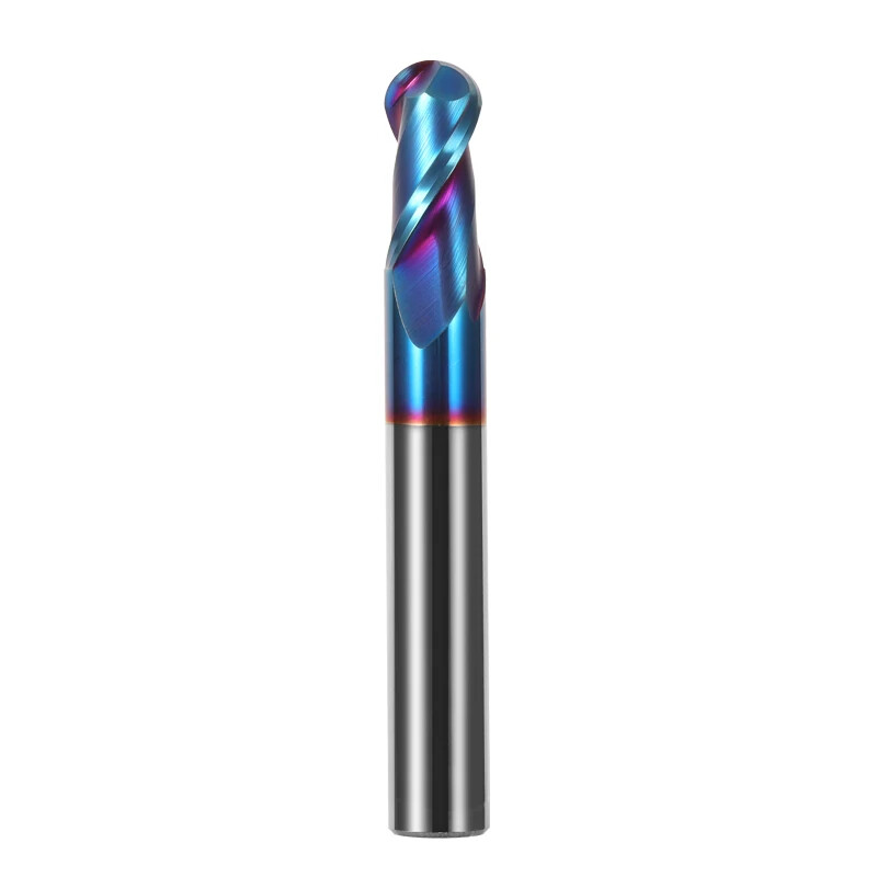 Flutes Ball Nose Milling Alloy Coating Tungsten Steel Tool Cnc Marching Endmills