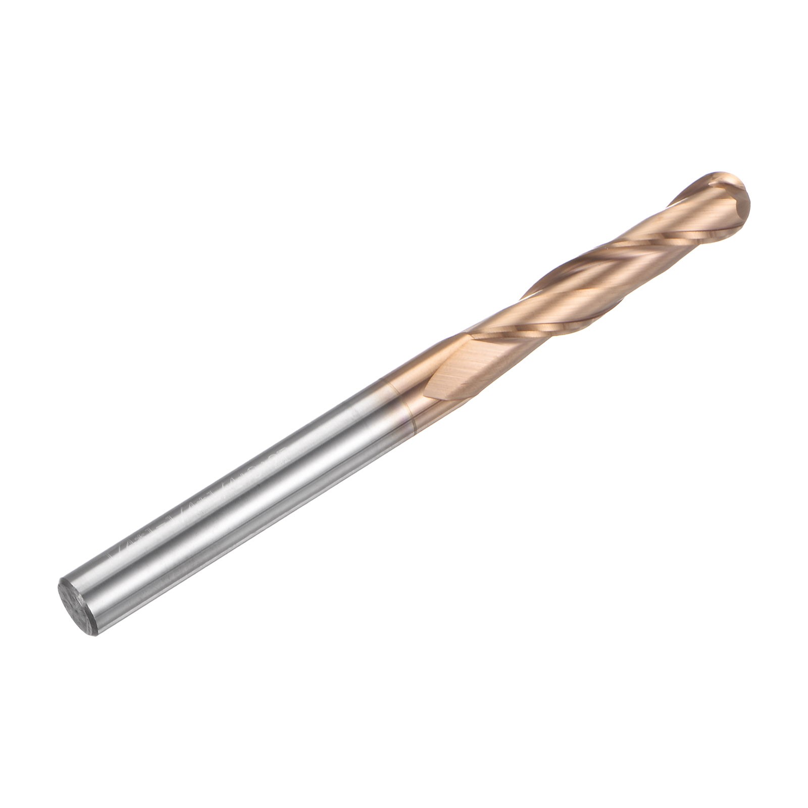 2 Flute Ball Nose End Mill 1-1/4″ Cutting Length for Carving Engraving