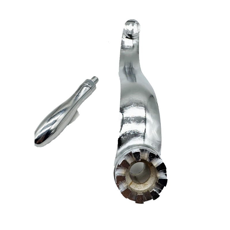 Milling Machine 9 Teeth Elevating Knee Crank CNC Mill Handle Tool For Bridgeport