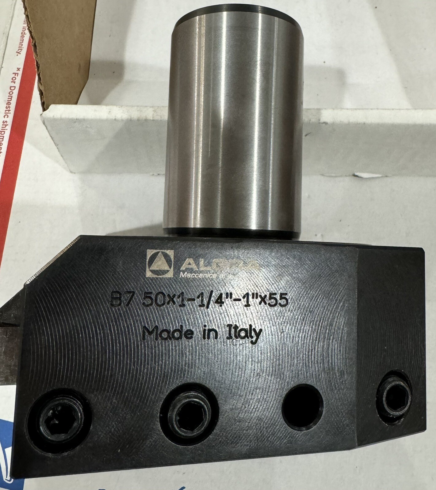 ALGRA VDI150 TOOL HOLDER TRANSV RECT UPDWN-RH LONG B7 50X1-1/4″-1″X55