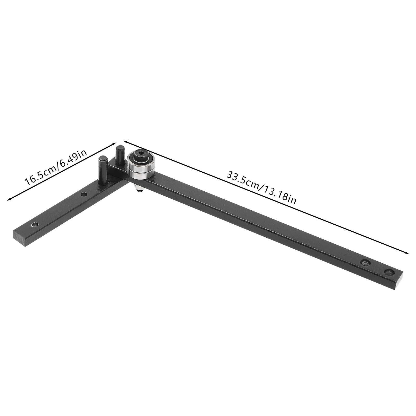 0-180° Hand Bender Manual Bending Bender Mini Flat Bar Rod Bender Black 2mm-10mm