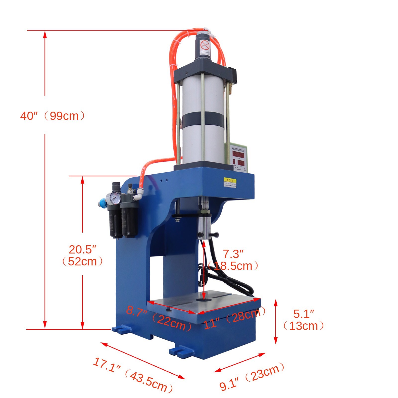 3306lb Pneumatic Punch Press Machine Two-button with Controller for Punching