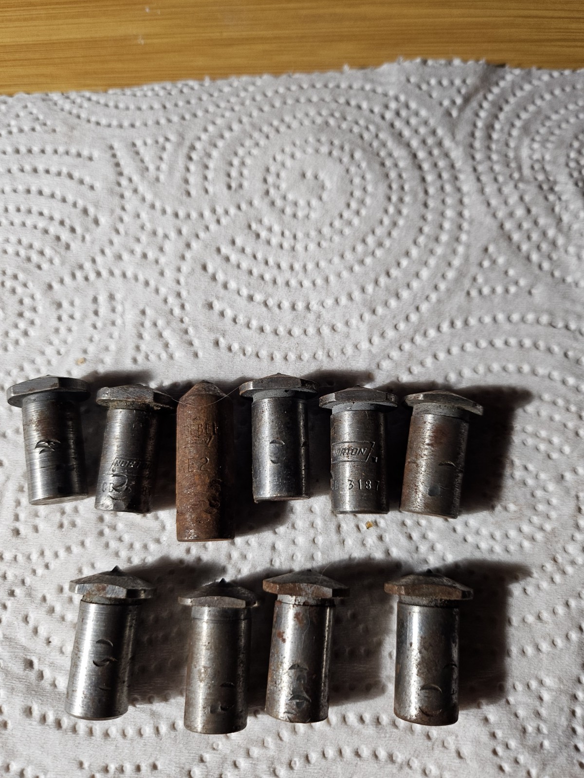 10 Single Point Diamond Wheel Dressers Norton & Unbranded #5