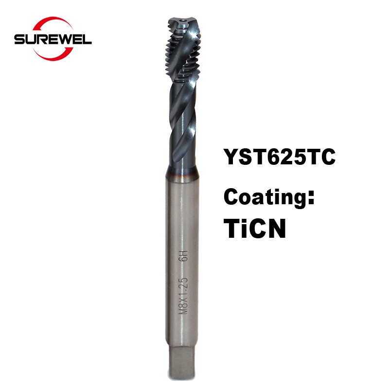 DIN Standard HSSE UNC Spiral Flute Screw Threading Tap Drill Set Tools M3-M16
