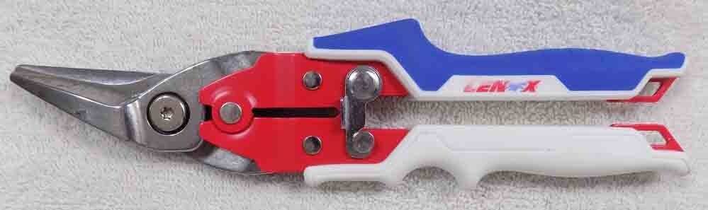 LENOX STRAIGHT OFFSET AVIATION SNIPS LXHT14341 Left Straight 18ga Cut FREE SHIP