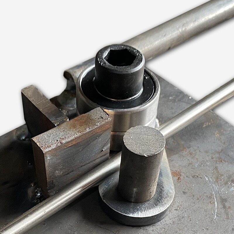 1MM-8MM Manual Steel Bar Bender Rebar Bending Tool Deformed Rod Folding Machine