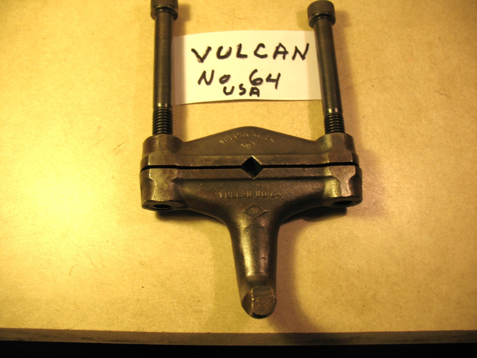 Vulcan JH Williams adjustable lathe dog No. 64