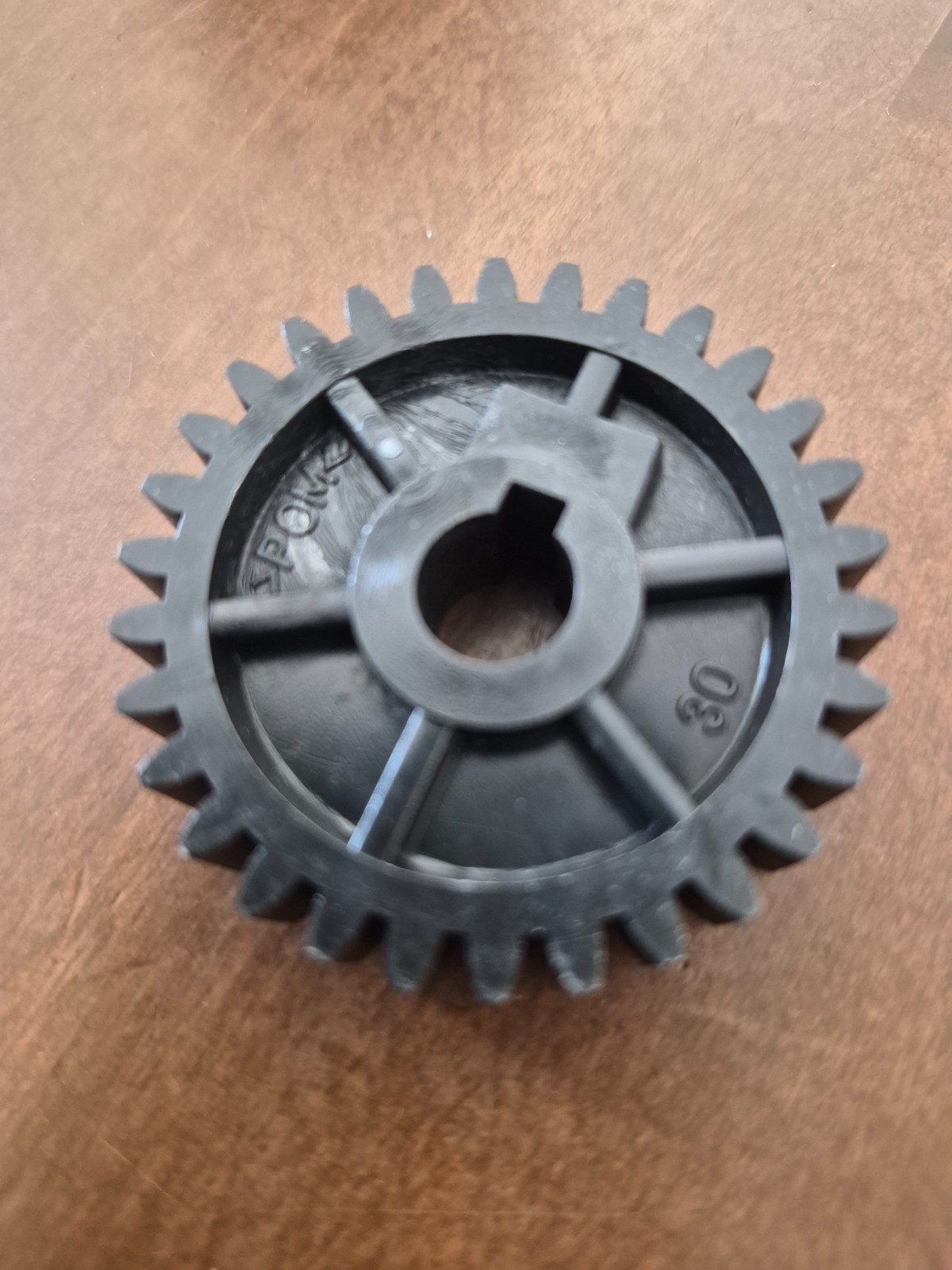 Mini mill 30T gear Harbor Freight Grizzly, Improved gear made of modern material