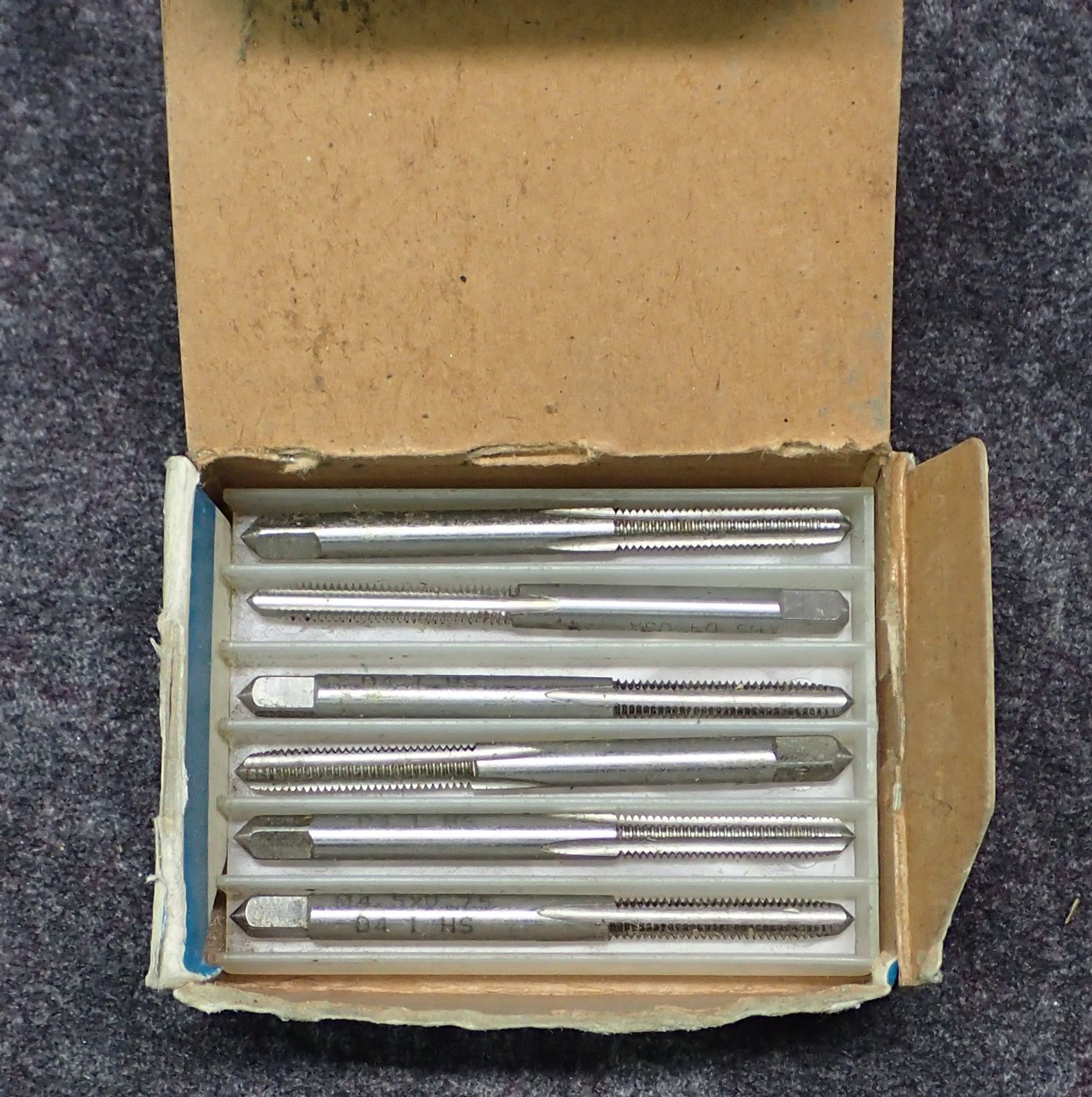 (6) GREENFIELD 5353 M4.5 X 0.75 PLUG D4 1 HS, 2-1/2″ OAL, P/N 14766 (BN235)