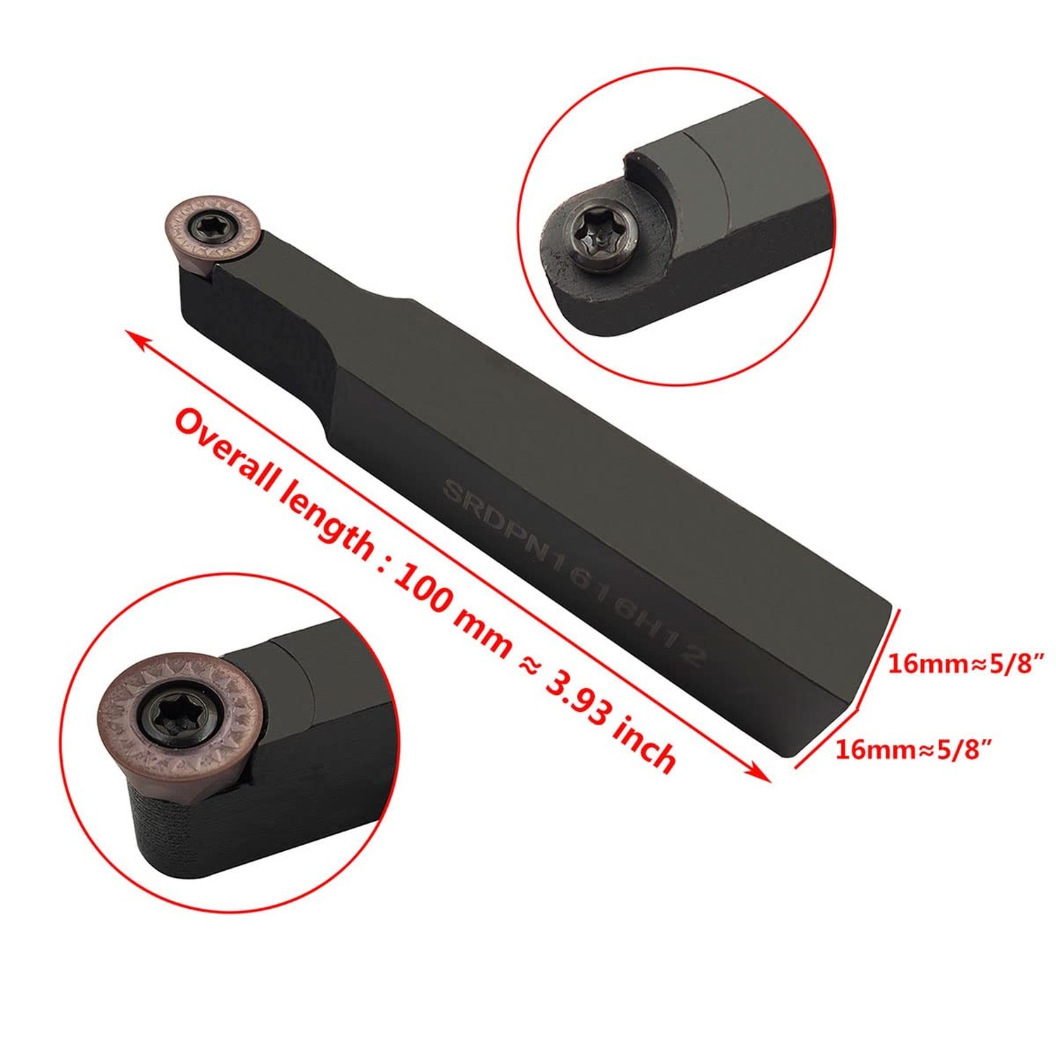 11pcs RPMT1204MOE R6 Indexable Carbide Milling Inserts Blade Milling Cutter w…