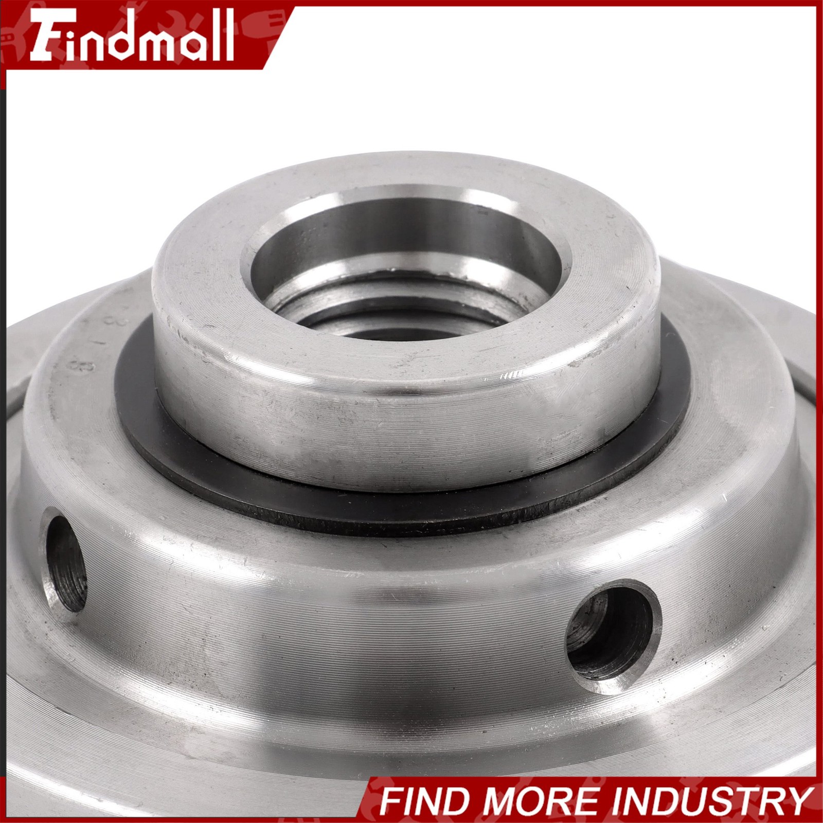 Findmall 4 Inch 4 Jaw Lathe Chuck Set 1×8 TPI Self Centering Chuck