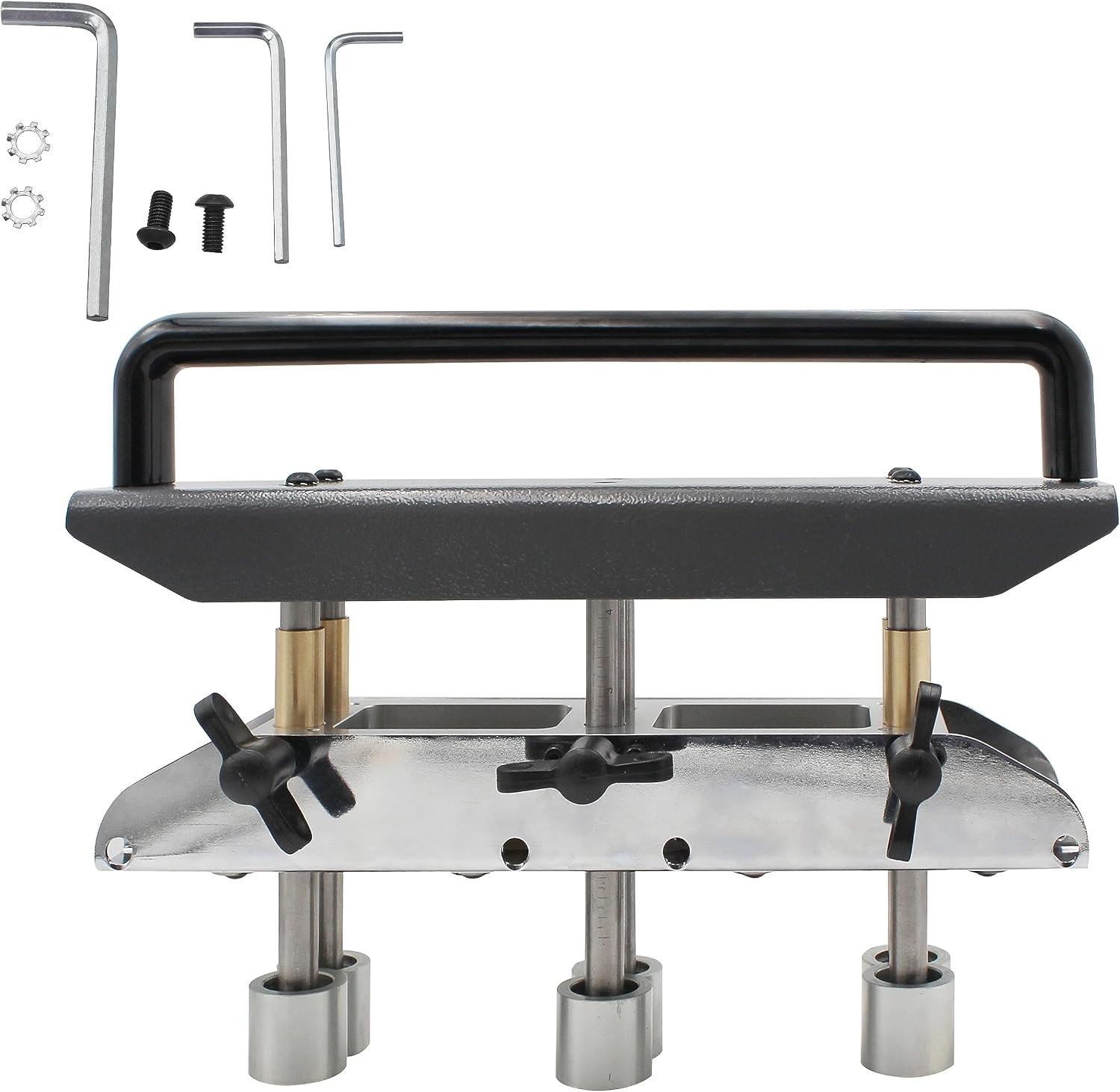 Durable Steel Roofing Edge Roller Tool: 3-Station Straight & Curved Bender
