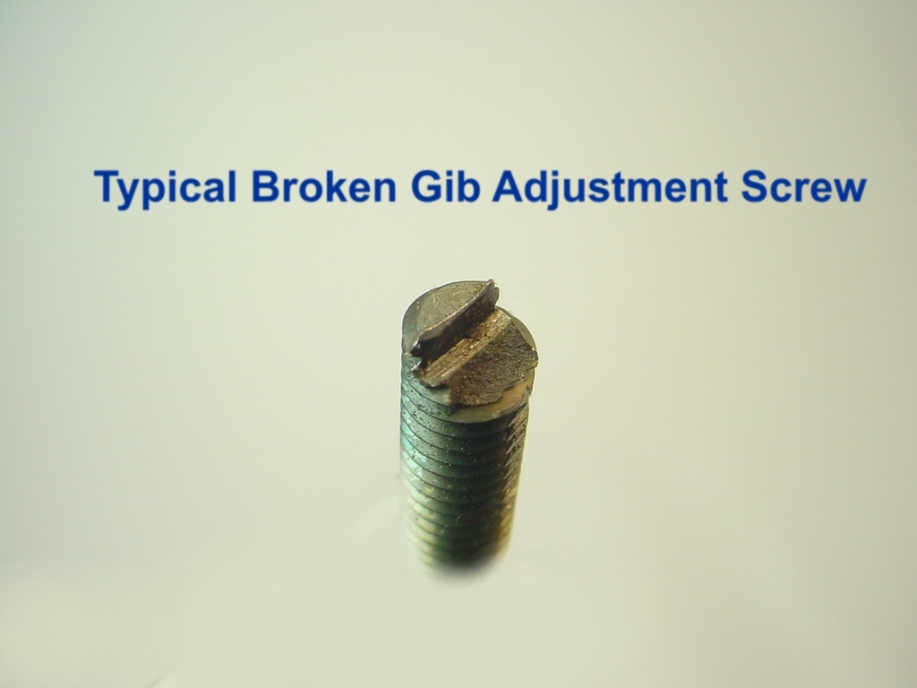 New Gib Adjustment Screws for 9″ & 10k South Bend Lathes – Impossible to Find!!