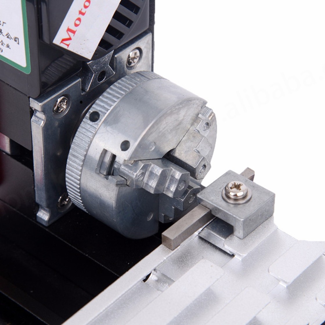 Mini Metal Lathe Machine Metal Lathe Multifunction DIY 20000Rev/min
