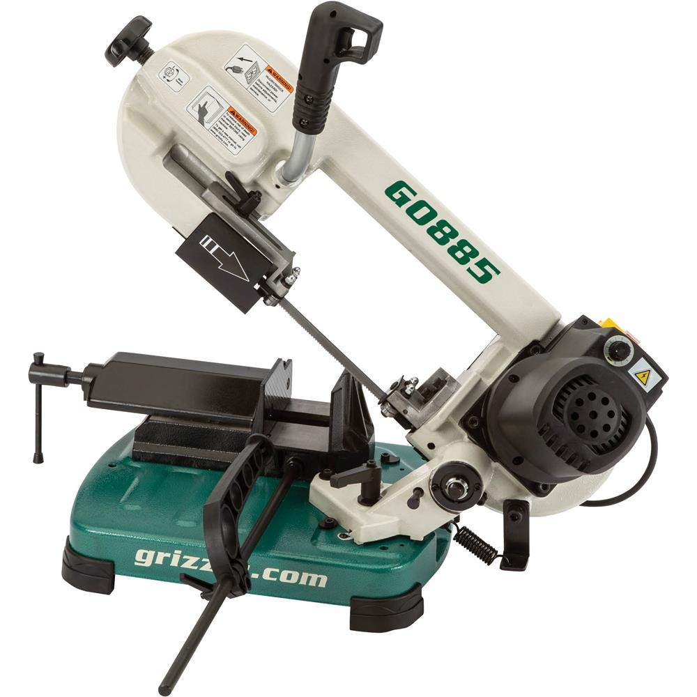 G0885 5″ Portable Horizontal Metal-Cutting Bandsaw