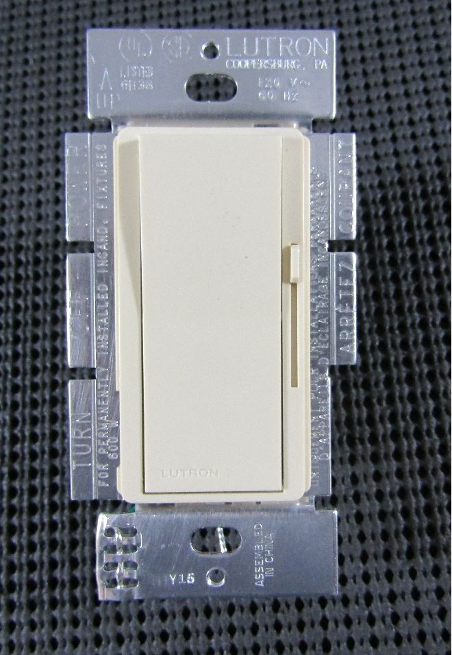 Lutron DV-603P-IV 600W 3 Way Preset Dimmer 120V Incandescent Ivory