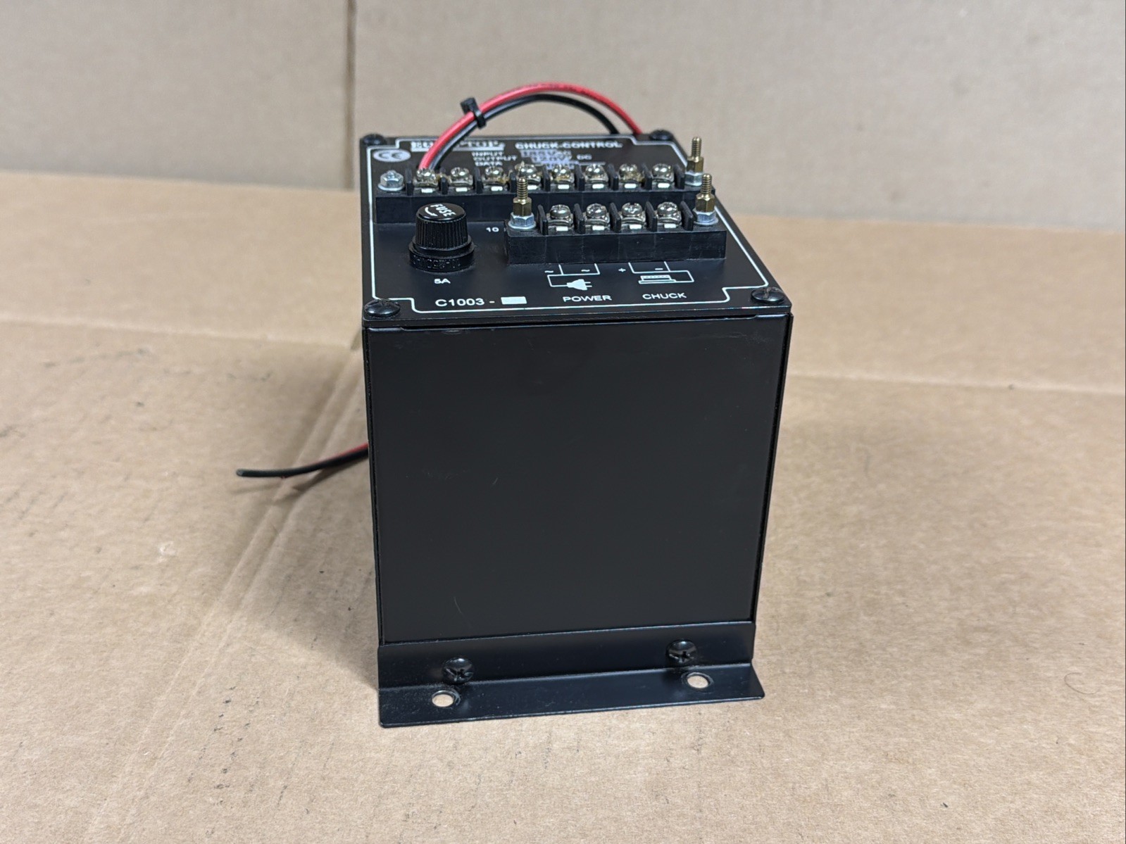 EQUIPTOP C1003 Chuck Control 135V AC Input, 120V DC Output WARRANTY FAST SHIP