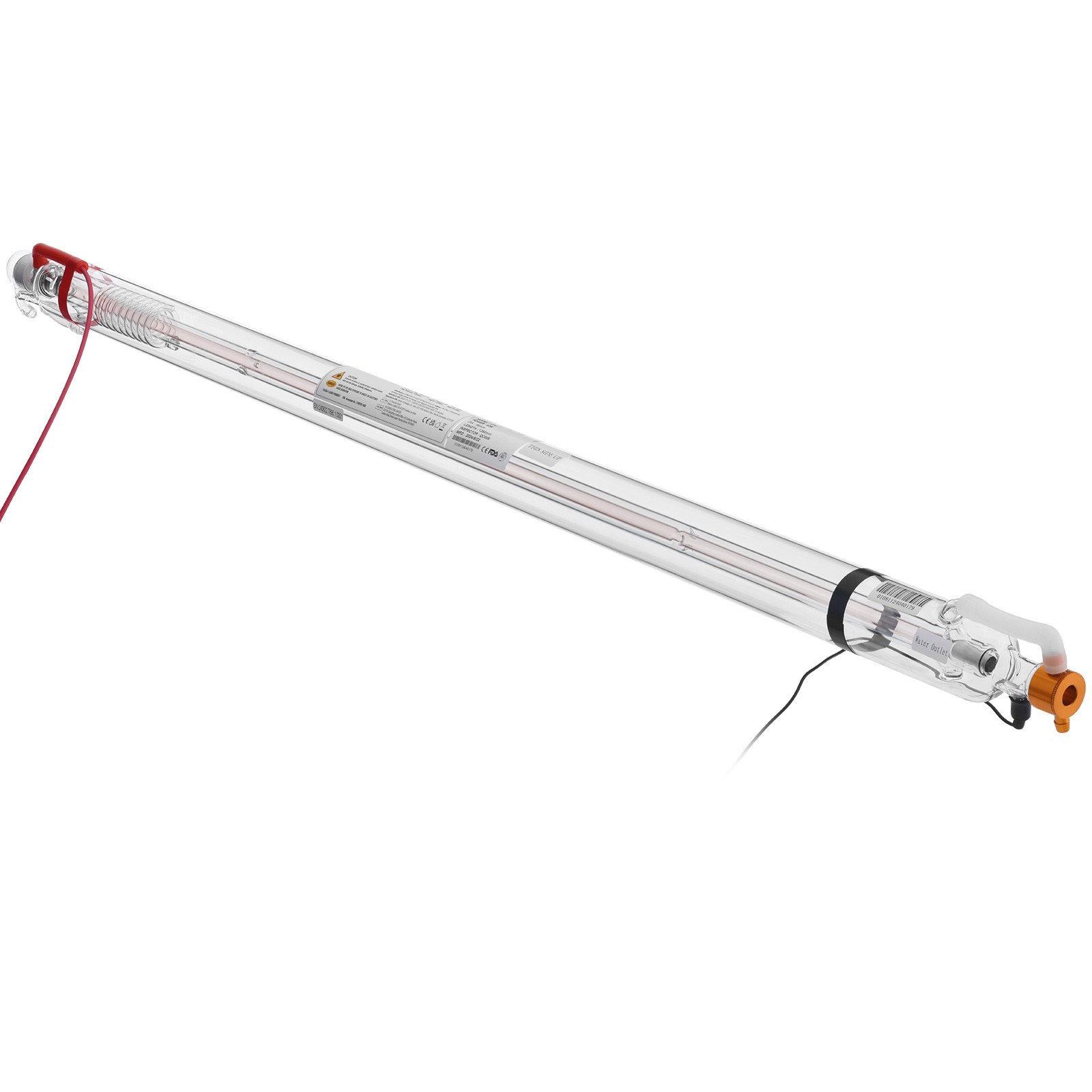 60W CO2 Laser Tube 49.2 in / 1250 mm Borosilicate Glass Cutter Tube