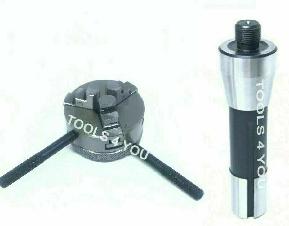 Mini Lathe Chucks M14X1 Thread With Revolving Live Center And Mount Shank Arbor/