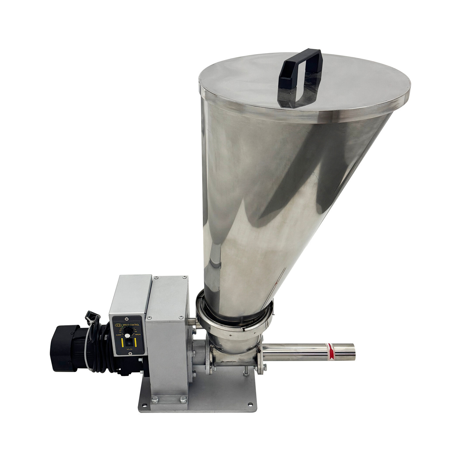 Screw Feeder Stainless Steel 0.6-3kg/h Granules Feeding Machine Materials Feeder