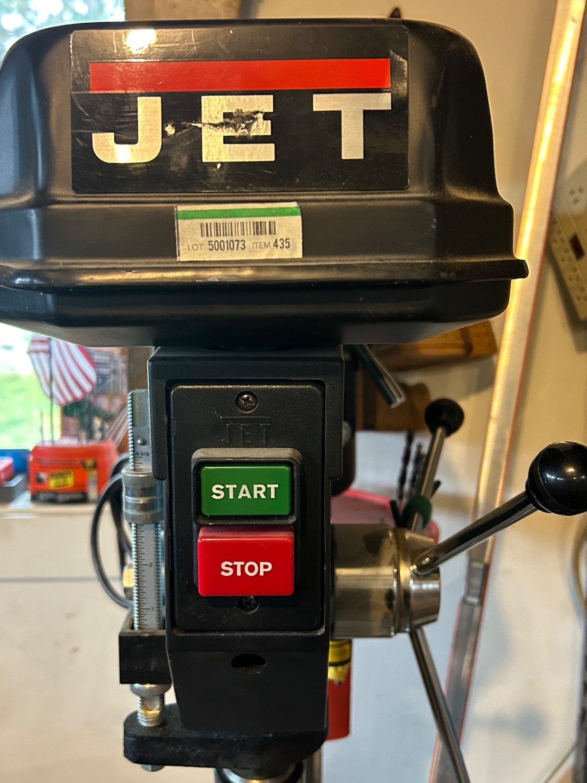 JET DRILL PRESS JDP-17WF – used standing floor drill press. Very good condition.