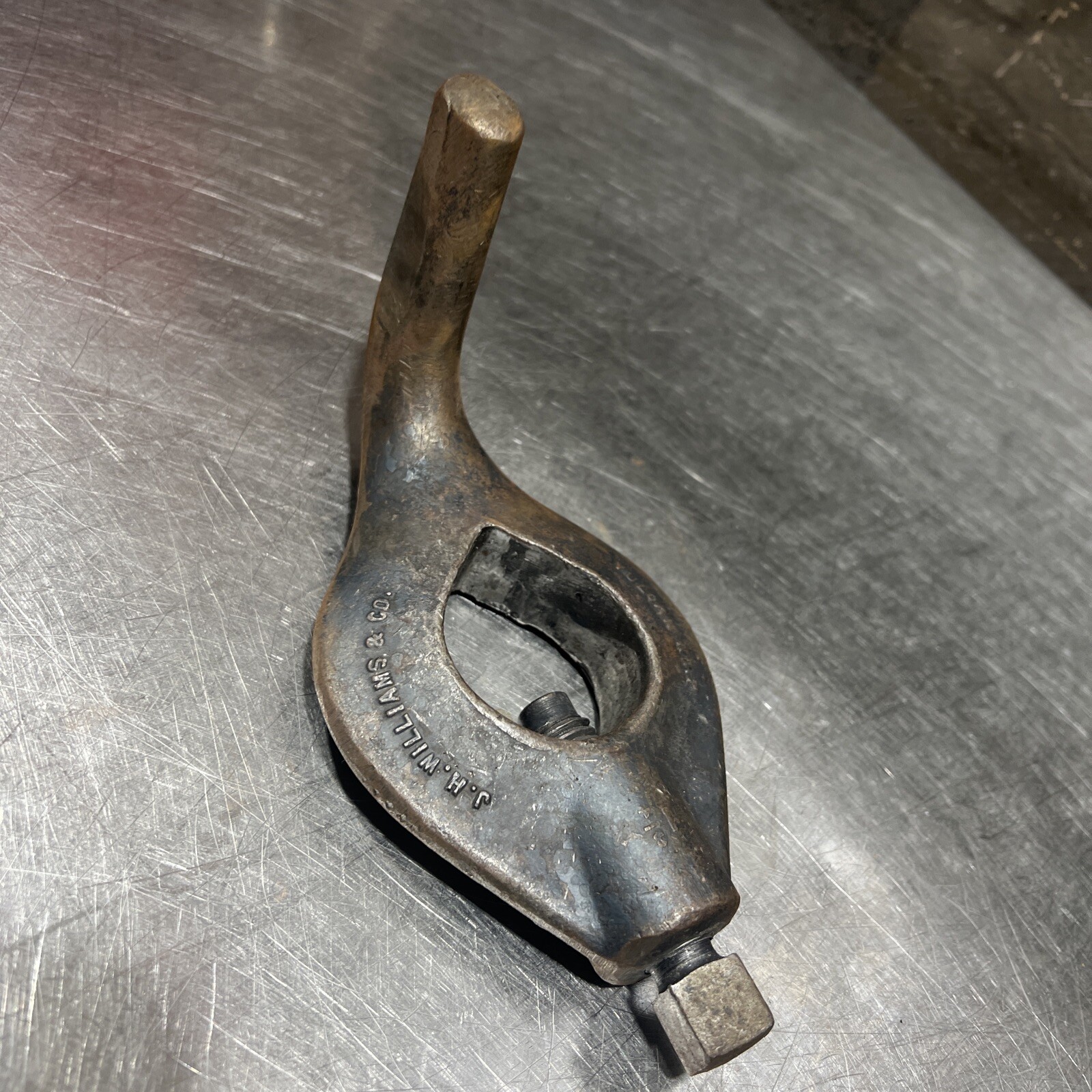 Vintage Vulcan Bent Tail Lathe Dog 1 3/4” No.7