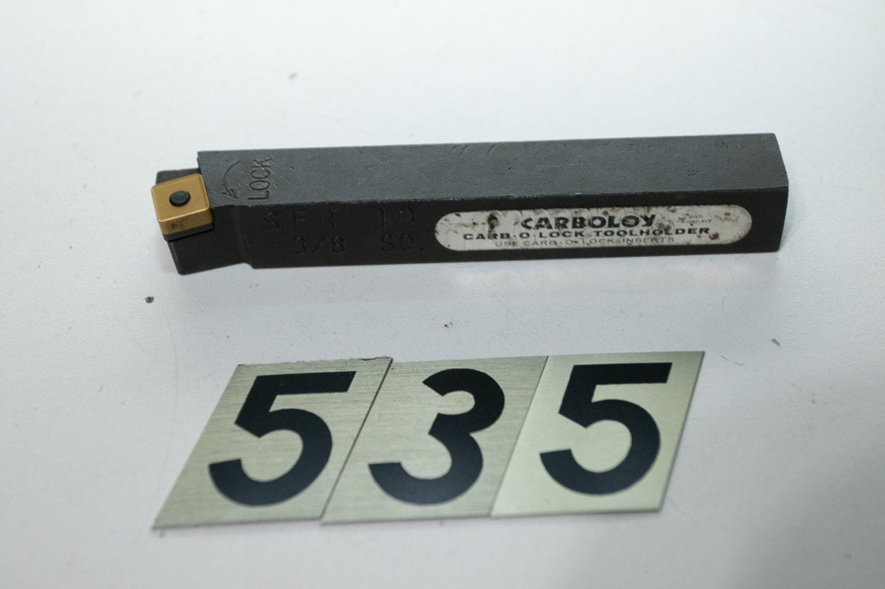 SECO Carboloy SFR 10 Indexable 3/8″ Shank Boring Bar SNMG 322