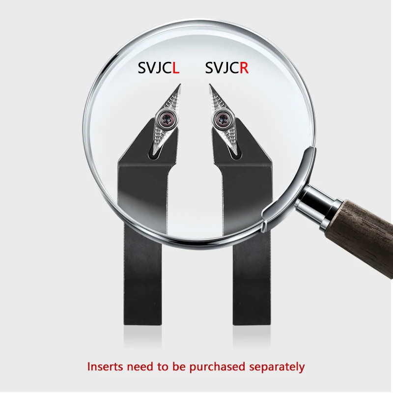 SVJCR1212-2525 External Turning Tool Lathe Bar CNC SVJCR SVJCL Holder Cutter