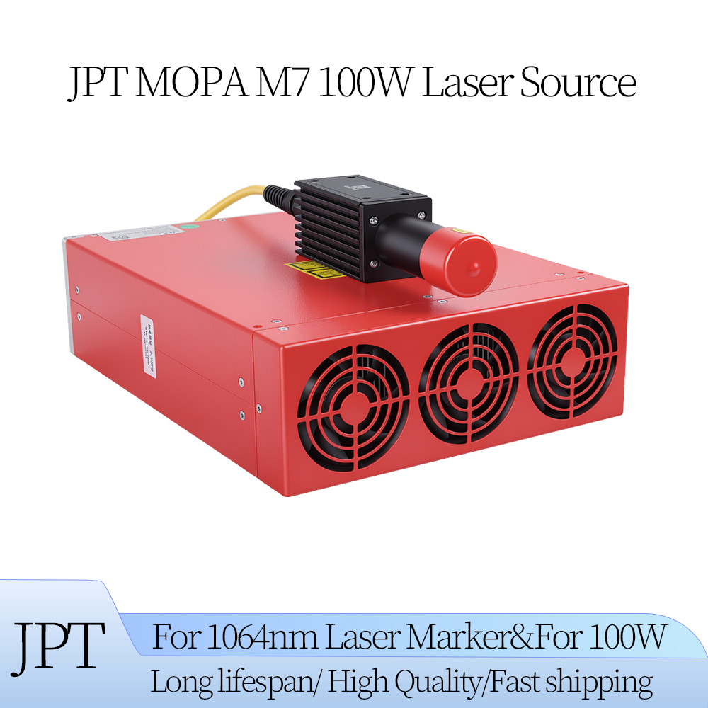 100W JPT YDFLP-E2-M7 MOPA Pulse Laser Source for 1064nm Laser Marking Machine