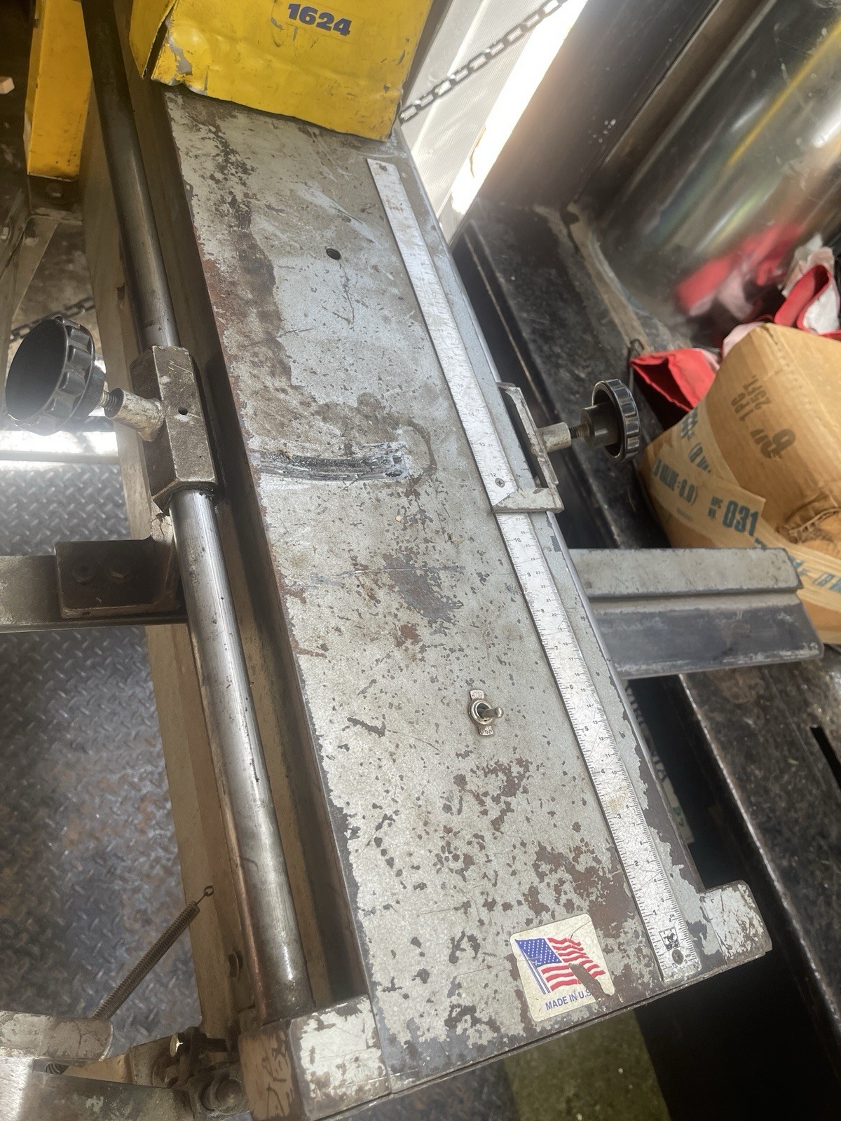 Wilder 1624 Sheet Metal Slitter 16ga Single Wheel Slitter HVAC 3PH