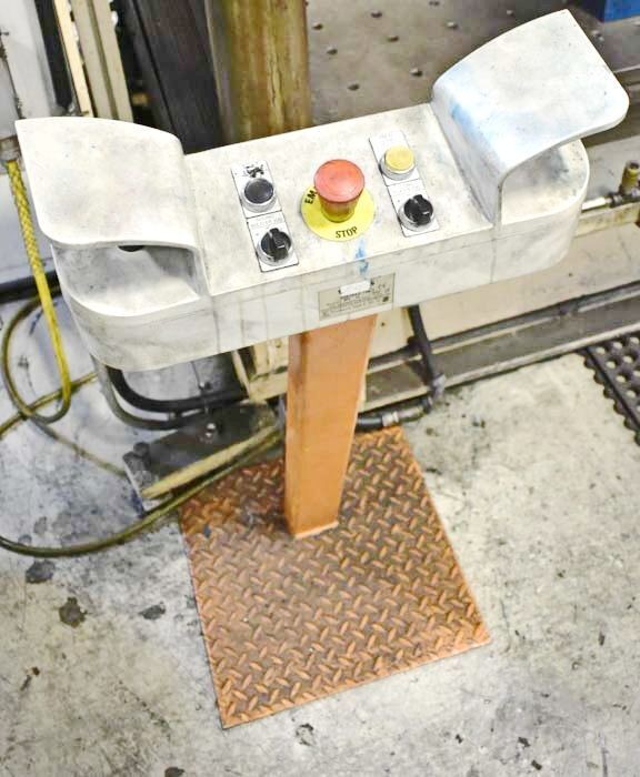 2010 MACRODYNE MPS-50 HYDRAULIC SPOTTING PRESS, 50 TON