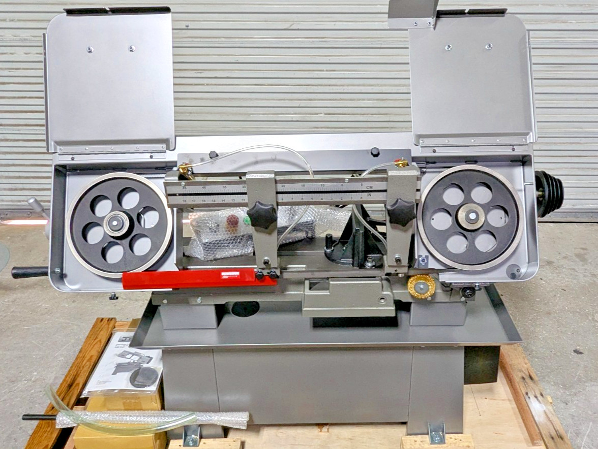 JET J-7015 8"x13" Horizontal Bandsaw 115/230V 1-1/2HP Step Pulley D