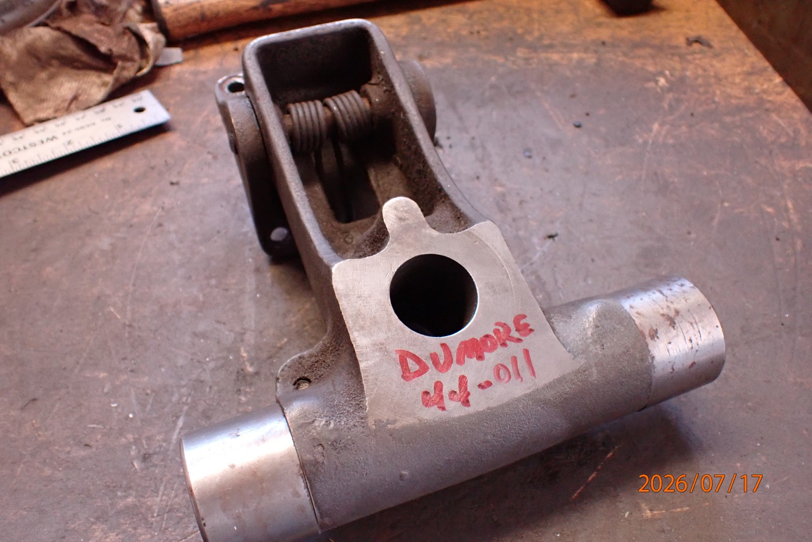 MAIN FRAME ASSEMBLY FOR DUMORE 44-011 METAL LATHE TOOL POST GRINDER GRINDING