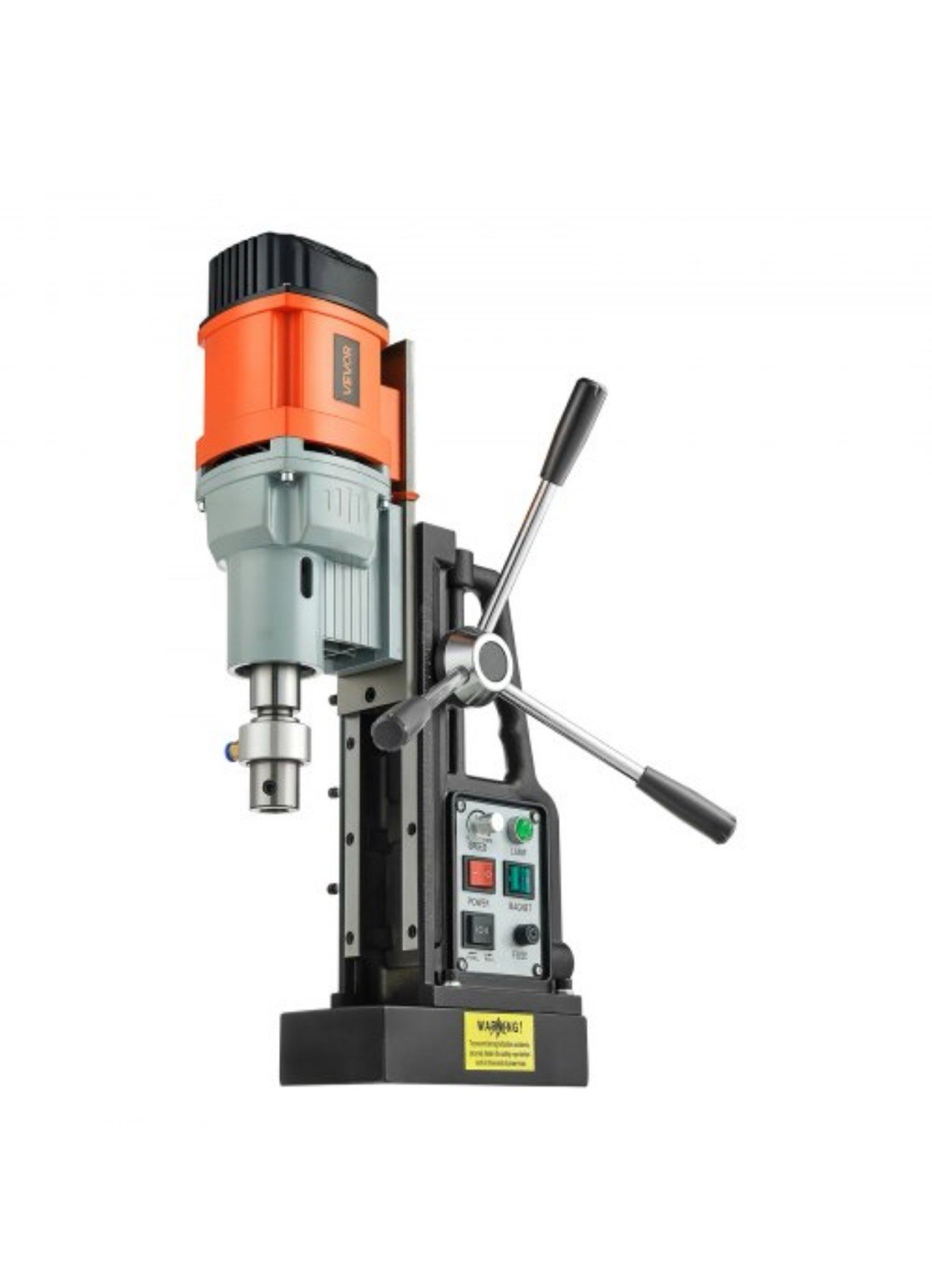 VEVOR Magnetic Drill Press Mag Drill Press 1550 W 2.4 in Boring Dia 0-600 RPM