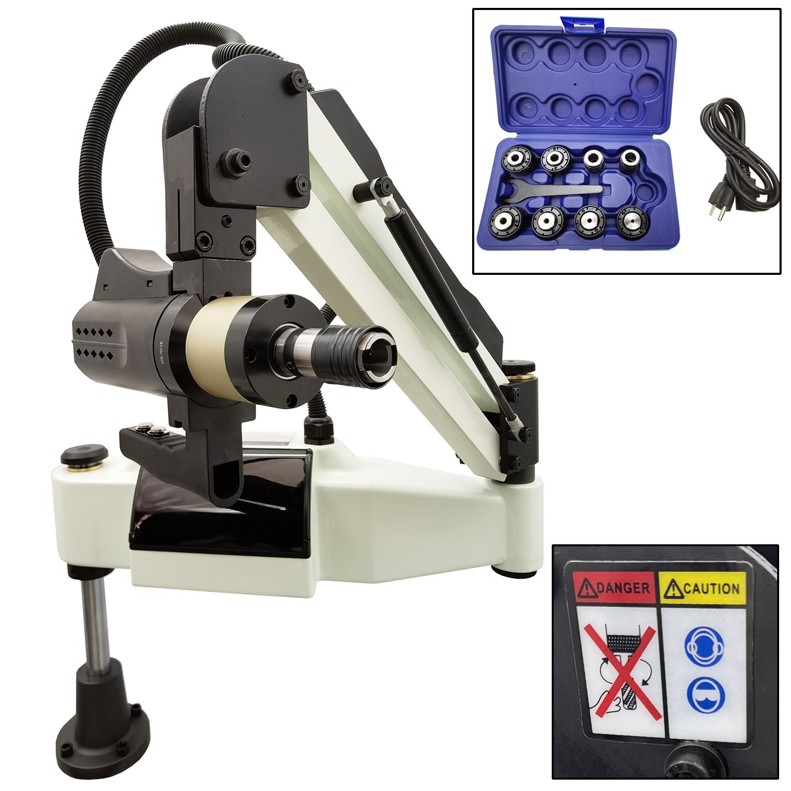 220V 1200W M3-M20 Universal Arm Touch Screen Electric Tapping Machine