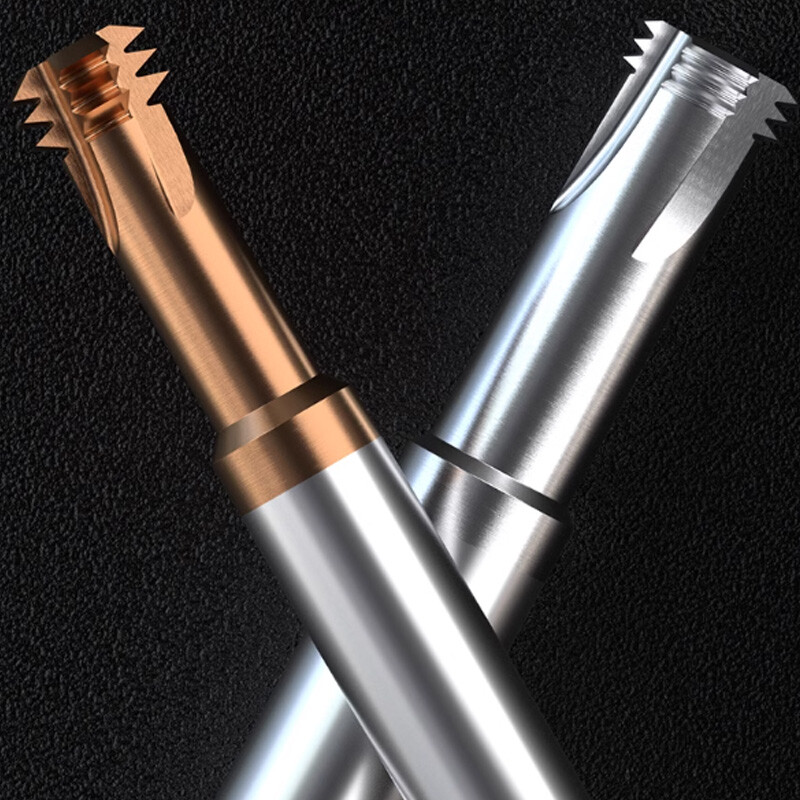3-Teeth Thread Milling Cutter For Steel/Aluminum 3 Flute End Mill Tungsten Steel