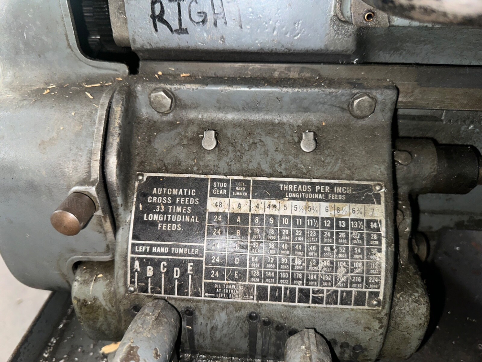 Rockwell 11inch metal lathe