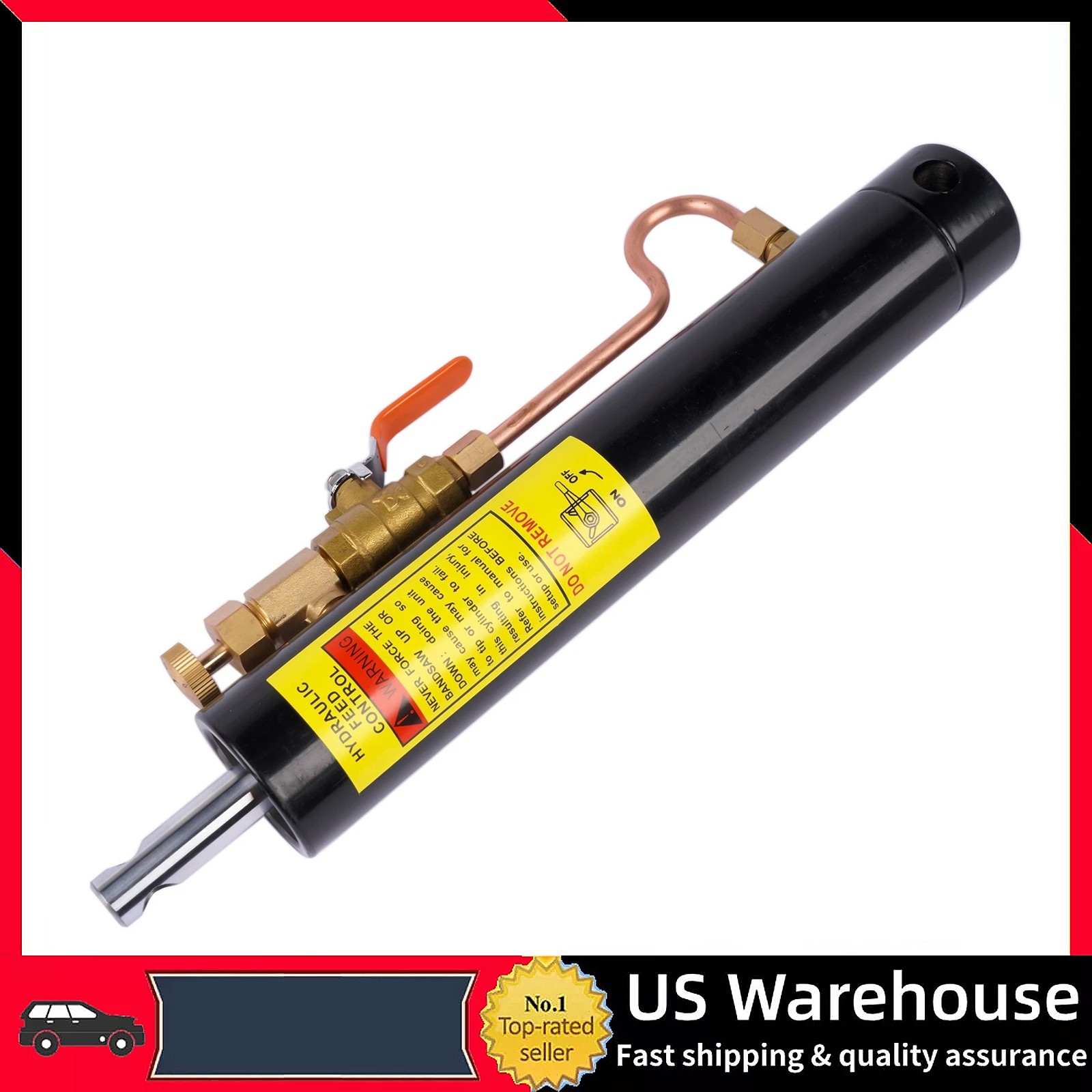 Hydraulic Cylinder Downfeed Control Cylinder BS-712N Fits Metal Cutting Band Saw