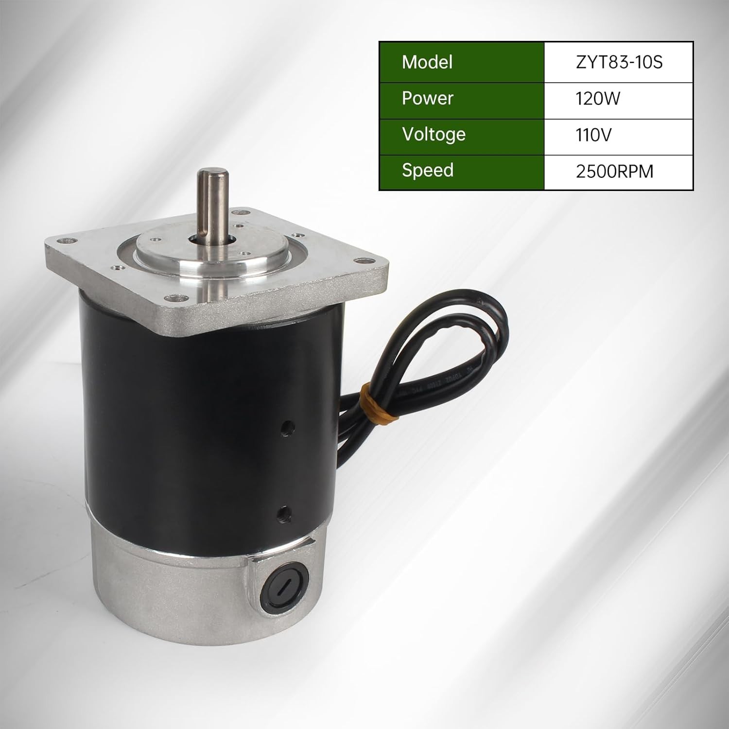 120W Lathe Motor 110V 2500RPM – Metal Lathe Replacement Part