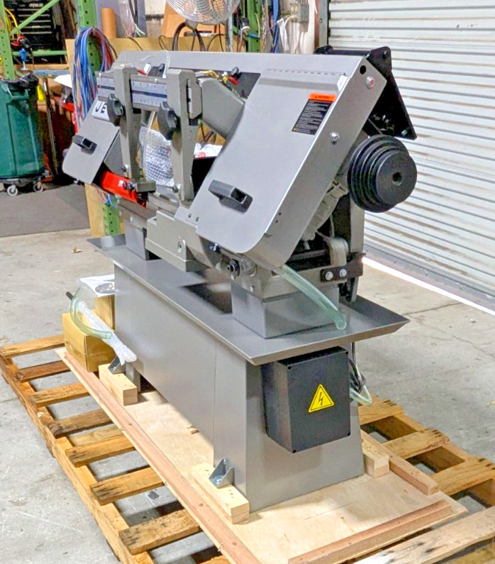 JET J-7015 8"x13" Horizontal Bandsaw 115/230V 1-1/2HP Step Pulley D