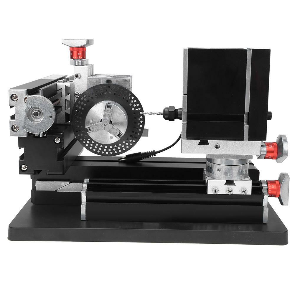 100-240V 60W All-Metal Drilling Milling Machine Kits DIY Tool XYZ Shaft 12000rpm
