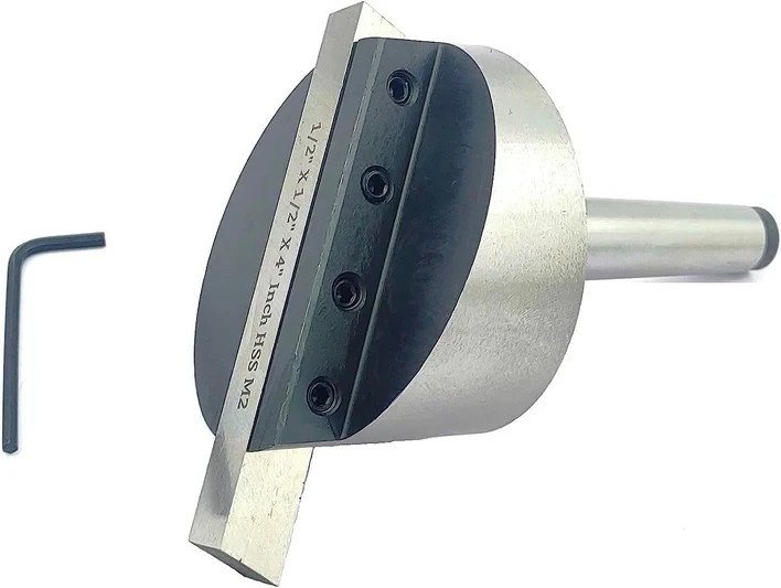 4″ Inch Head Fly Cutter with Carbide Indexable Tip (TNMG16) Tool Bit