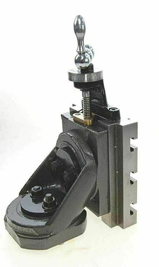 Lathe Vertical Milling Slide Attachment Tilt Swivel Base Compatible Myford 7