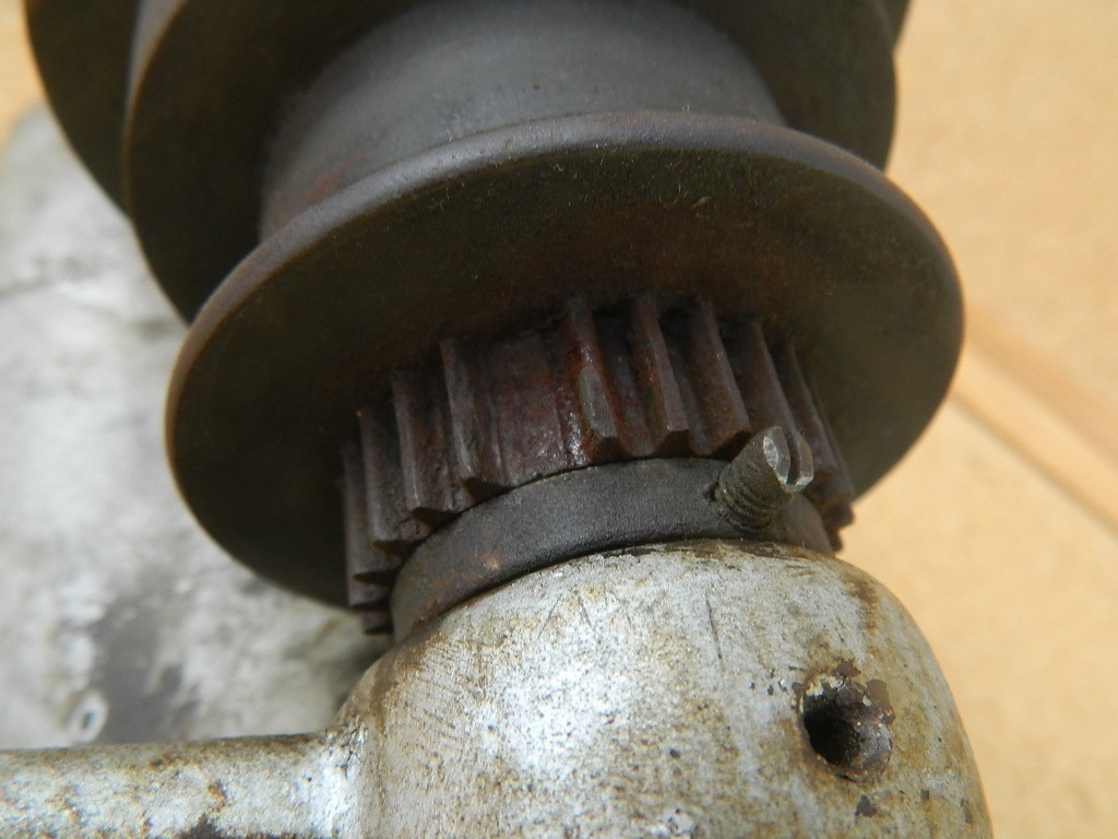 Vintage Metal Lathe Headstock Assembly Belt Drive